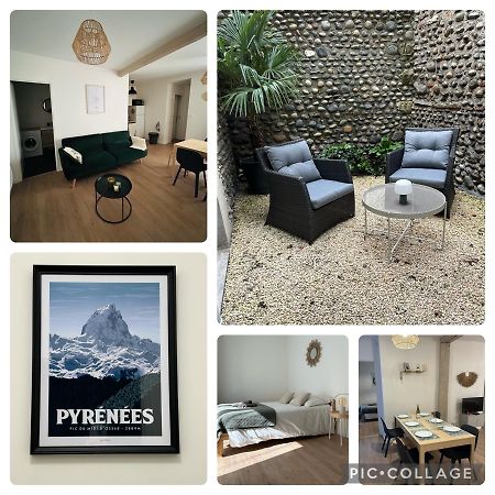 Le Patio : Appartement Chic 3 Chambres Au Coeur De Pau Exterior foto